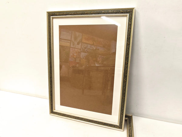 English Elm 18x24 Solid Wood Picture Frame with Replaceable Canvas, Acrylic Glass, Sturdy Backboard for Elegant Wall Decor Green T3976P383245