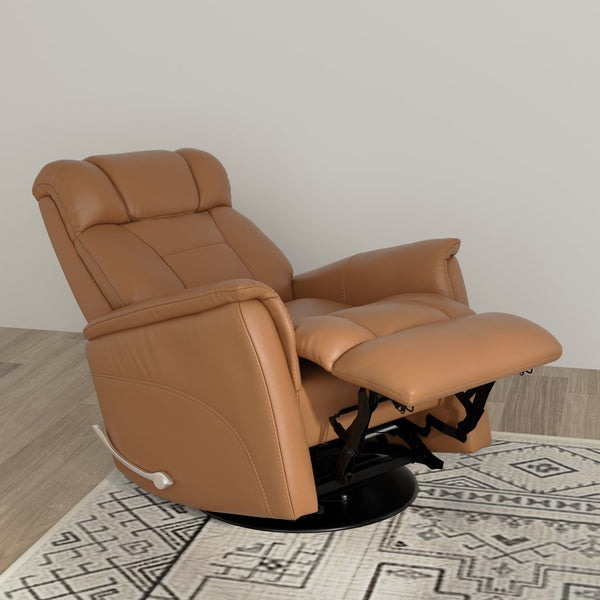 English Elm Global Home Swivel Glider Recliner In Oslo Antelope - Adjustable Comfort, Stylish Design & Durability B339P323103
