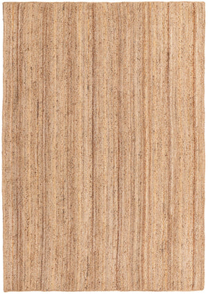 Unique Loom Braided Jute Dhaka Hand Braided Solid Rug Natural, Natural 7' 1" x 10' 0"