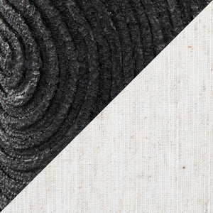 English Elm Kona 31" Contemporary Polyresin Table Lamp Set of 2 — Matte Black Base, Brass Accents & Linen Shade, Warm Ambient Light B202P224005