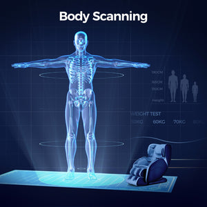 English Elm Bosscare Zero Gravity Sl-track Shiatsu Full Body Massage Chair with Heating W730P162499