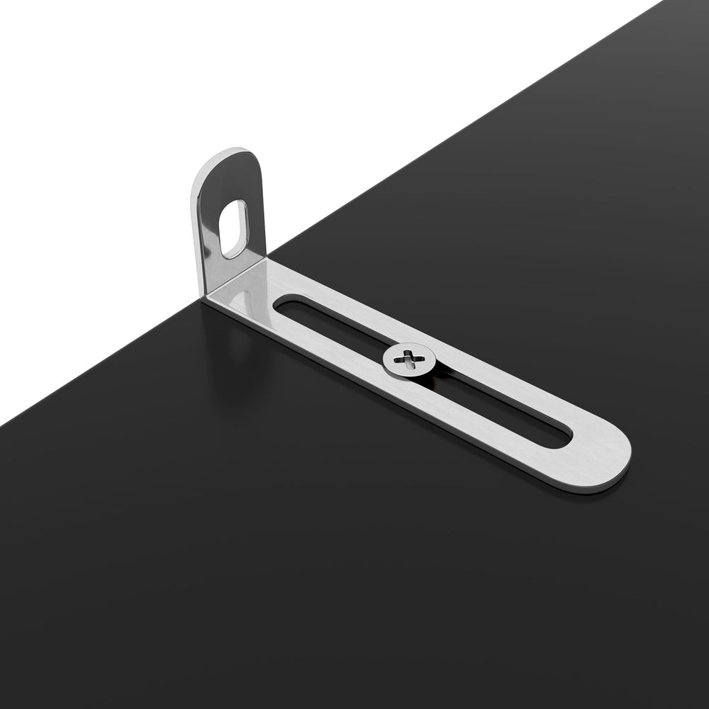 English Elm VIBE Multifunctional Hall Tree with Bench, 4-Door Storage, 1 Drawer, Hooks & Adjustable Shelves for Entryway Black SJ000140AAB