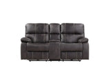 Wallace & Bay Hooper Gray Power Reclining Loveseat