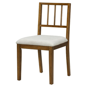 English Elm Trexm Farmhouse Dining Set Seats Six Oak Veneer Table Mixed Chairs Bench Included Beige,Walnut ST000156AAD