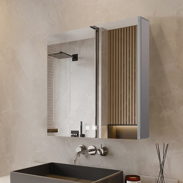 English Elm Corsica Frameless Led Medicine Cabinet with Defogger for Modern Bathrooms B2731P477795