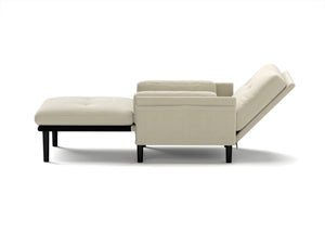 English Elm Ivory Multi-Functional Adjustable Sofa - Stylish Loveseat, Recliner & Cozy Guest Bed Solution W570P195334