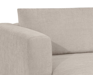 Sunpan Tecoma Contemporary Sofa Chaise - Stylish Low-Profile Design for Ultimate Comfort in Any Space Left Arm Facing