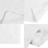 Beautyrest Plume Transitional Feather Touch Reversible Bath Rug BR72-3763 White