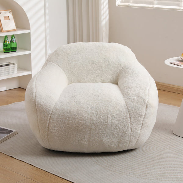English Elm Bean Bag Chair - Oversized Memory Foam Sofa With Plush Cover & Armrests For Ultimate Comfort & Style W2200P247794