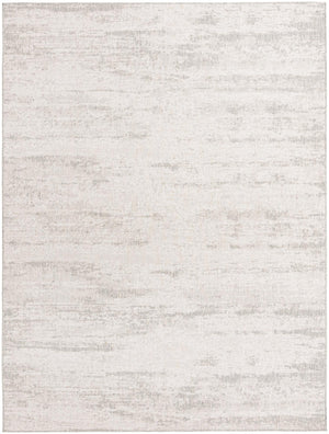 Unique Loom Outdoor Modern Cartago Machine Made Abstract Rug Gray, Ivory 9' 0" x 12' 0"