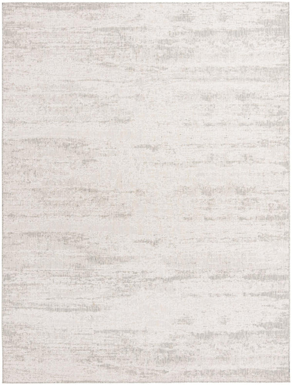 Unique Loom Outdoor Modern Cartago Machine Made Abstract Rug Gray, Ivory 9' 0" x 12' 0"