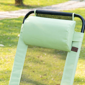 English Elm Outsunny Folding Patio Chairs Set Of 2 - Adjustable Sling Back, Portable & Comfortable For Outdoors W2225P200725-GIGA