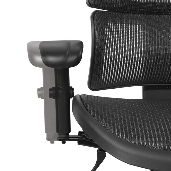 OSP Home Furnishings Big Tall Ergonomic Manager Chair with Lumbar Support Breathable Mesh Seat for Office 639-T11763