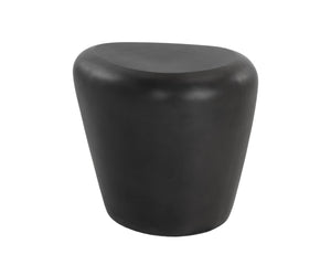 Sunpan CORVO Side Table - Contemporary Black Accent Table for Modern Living Spaces, Versatile & Stylish 108491