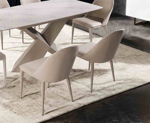 English Elm Brown Mid-Century 2pc Dining Chair Set with Curved Wood Backrest and Sleek Minimalist Design Brown 35 L x 41 W x 21 H B2741P407611