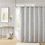 Croscill Home Winslow Modern/Contemporary Floral Shower Curtain CHM70-0020 Taupe