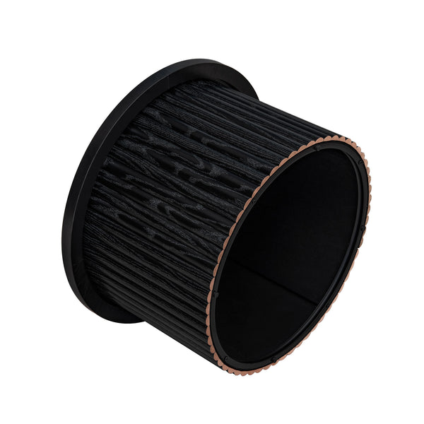 English Elm Coffee Table Set Of 2 - Modern Round Nesting Side Tables For Stylish Living Room & Small Spaces W688P248110