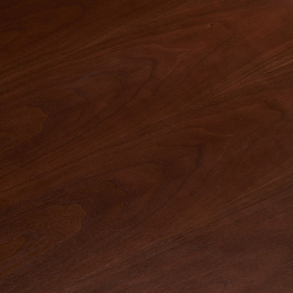 English Elm Walnut Wood Veneer Round Coffee Tabletop - 27.56 Inch Mid-Century Design For Stylish Living Spaces W1164P225857-GIGA