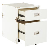 OSP Home Furnishings Wellington 2 Drawer File Cabinet White