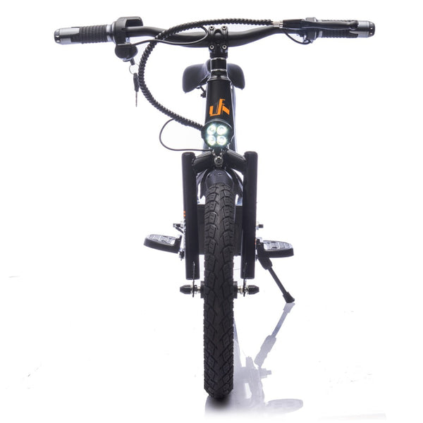 English Elm 24v Kids Electric Dirt Bike 300w Motor 16in Pneumatic Tires Adjustable Seat Ages 5 to 12 Black W1578P335442