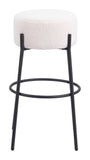 Blanche Barstool - Set of 2 Ivory 109742 Zuo Modern