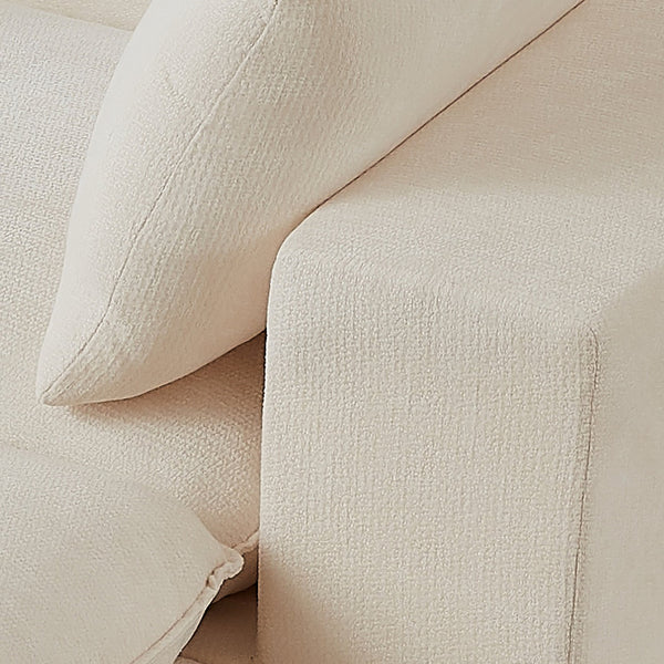 English Elm Modern Chenille Cloud Sofa - Versatile Comfort For Stylish Living Rooms, Apartments & Offices W3396S00044