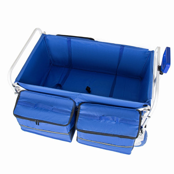 English Elm Beach Wagon Heavy Duty Folding Cart with 500lb Capacity and All Terrain Pvc Wheels W2932P412003