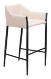 Andover Barstool Beige 110170 Zuo Modern