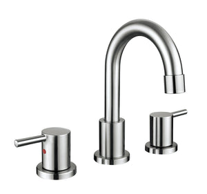 English Elm Bathroom Widespread Faucet Matte Black Dual Handle with Swivel Spout Supply Lines B2724P500118
