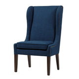 Madison Park Garbo Modern/Contemporary Captains Dining Chair FPF20-0280 Dark Blue