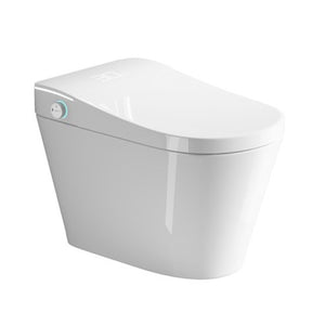 English Elm Unique Smart Bidet Toilet with Auto Open Seat Warm Dryer and Hands Free Flush W3133P414562