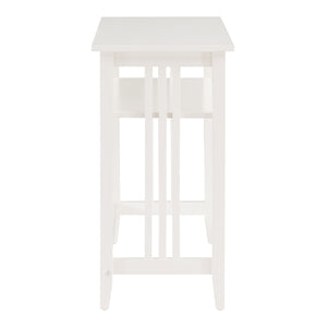 OSP Home Furnishings Sierra 36" Foyer Table White Finish