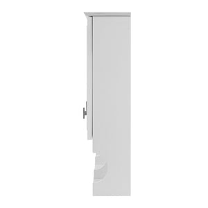 English Elm 3-in-1 Wall Mounted Bathroom Medicine Cabinet with Soft Close Mirror and Towel Bar White N710P358620K