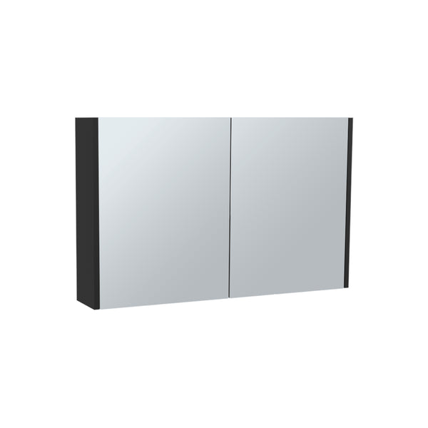 English Elm Medicine Compact Wall Cabinet with Mirror Door, Engineered Wood Storage, Durable, Space-Saving Design Black 36.22 L x 24.8 W x 4.33 H B097P250836