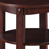 OSP Home Furnishings Lane End Table Espresso