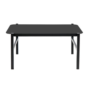 English Elm U_Style Outdoor Multi-Piece Sofa Set with Tempered Glass Table, Weather-Resistant Cushions for Patio Beige WY000435AAA