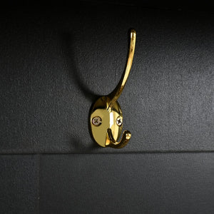 English Elm On-Trend Stylish 4-In-1 Hall Tree With Bench, 6 Golden Hooks & 2 Drawers For Smart Entryway Storage N721S000056B-GIGA