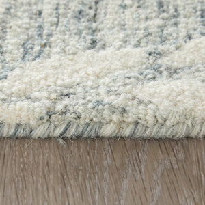 Feizy Rugs Wallace Hand-tufted Wool Rug - Modern Floral & Botanical Design For Stylish, High-traffic Spaces Gray,Ivory Wool Wal8a38fgry000f00