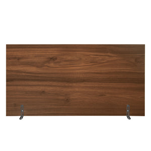 English Elm 4 Triamine Waterproof 4-Door Cabinet with Drawer, Adjustable Shelves, Metal Hinges, 180° Openability W688141543