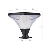 English Elm Solar Street Lamp Cap With Base 1 Pack