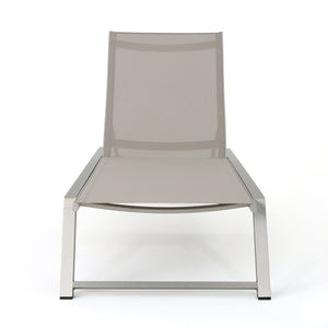 English Elm Christopher Knight Home® - Myers Chaise Lounges Set - Stylish Outdoor Seating With Adjustable Backrests & Durable Mesh Design 61407.00ECRMP2