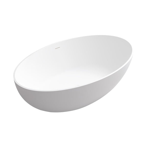 English Elm 67 Inch Freestanding Soaking Tub Eco Stone Resin Matte Finish Spa Bath Retreat T3785P353947