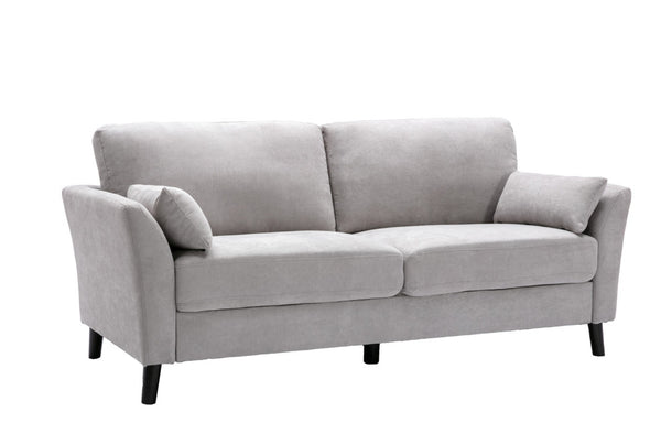 English Elm Damiano Three Piece Woven Fabric Living Room Set with Sofa Loveseat and Accent Chair B2749S00148