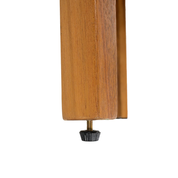 English Elm Christopher Knight Home® - Acacia Outdoor Dining Chairs Set of 2 with Rope Handles, Waterproof Washable Cushions, 400 lb Capacity Beige,Teak N779P279983B