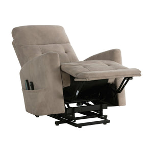 English Elm Power Lift Recliner with Massage Heat and Microfiber Upholstery for Living Room B011P262310