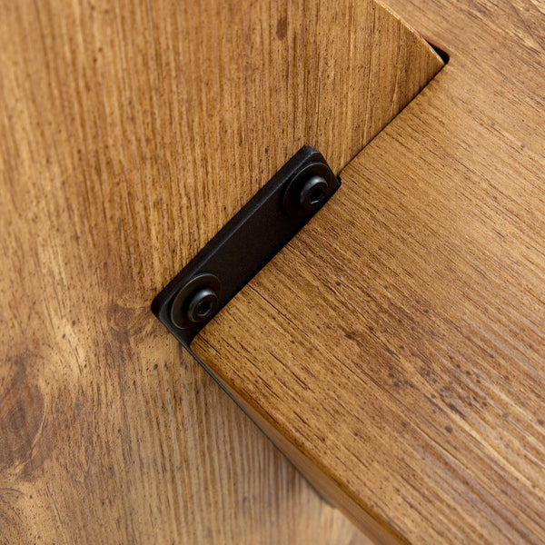 English Elm The detachable double-decker coffee table — Wood MDF, quick 10–15 min assembly, anti-collision, easy-clean modern design W1151P184841