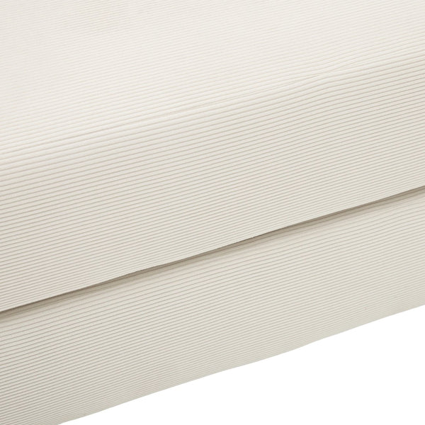 English Elm UNITED modular foldable sofa with metal frame, corduroy upholstery, side pocket & quick assembly convenience Beige W1568P374080