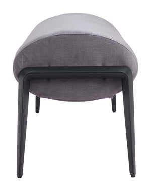 Glatt Bench Gray 110350 Zuo Modern