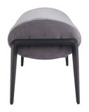 Glatt Bench Gray 110350 Zuo Modern