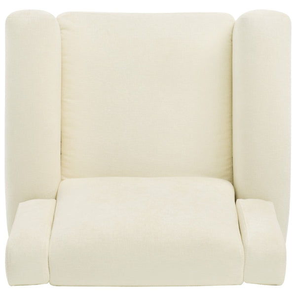 English Elm Manual Swivel Rocker Recliner Chair Plush Chenille Upholstery Nursery Living Room N763P363524K